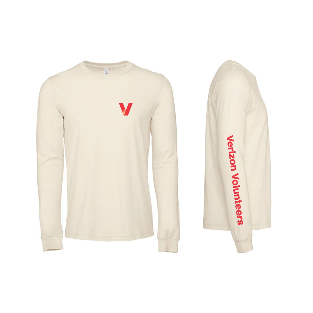 Verizon Volunteers Long Sleeve TShirt