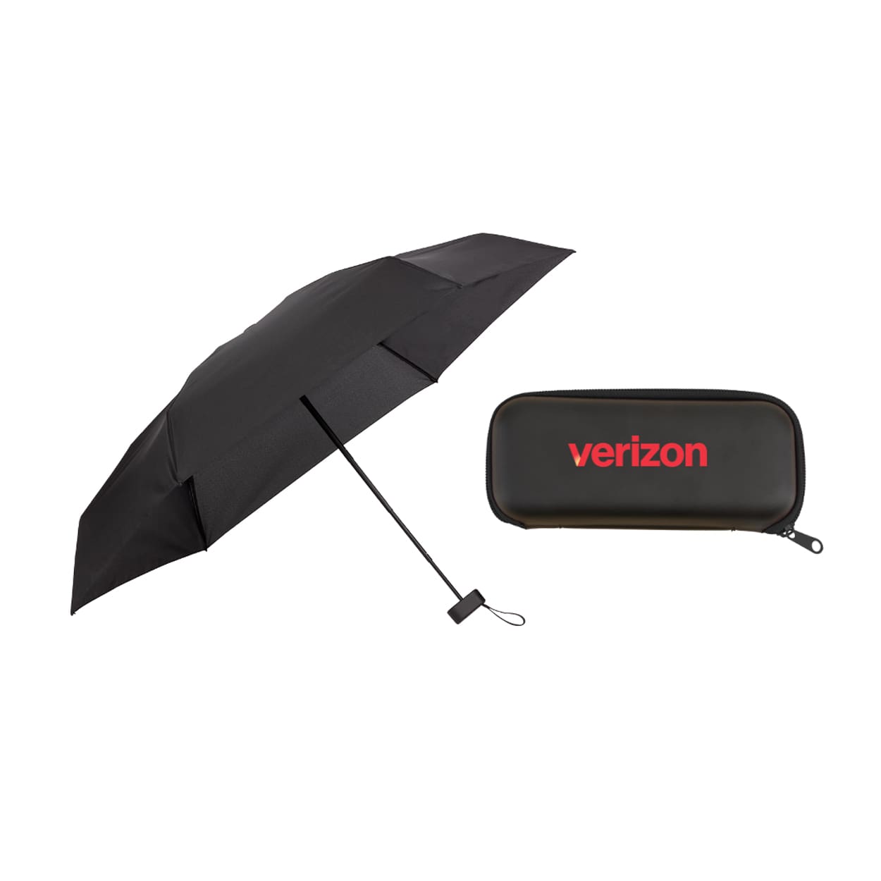 37” Compact Travel Umbrella with Case