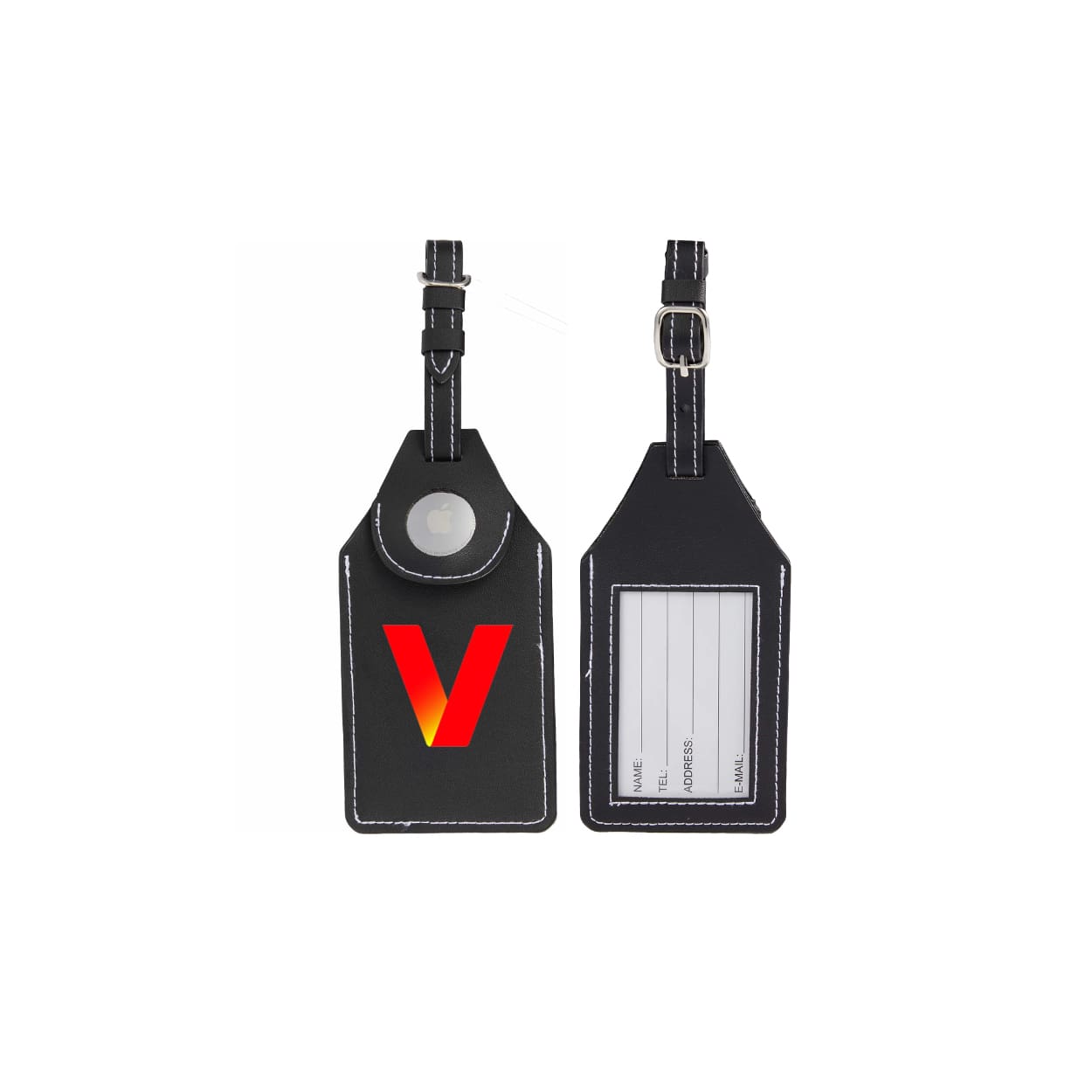 Wander & Roam Luggage Tag with AirTag Holder