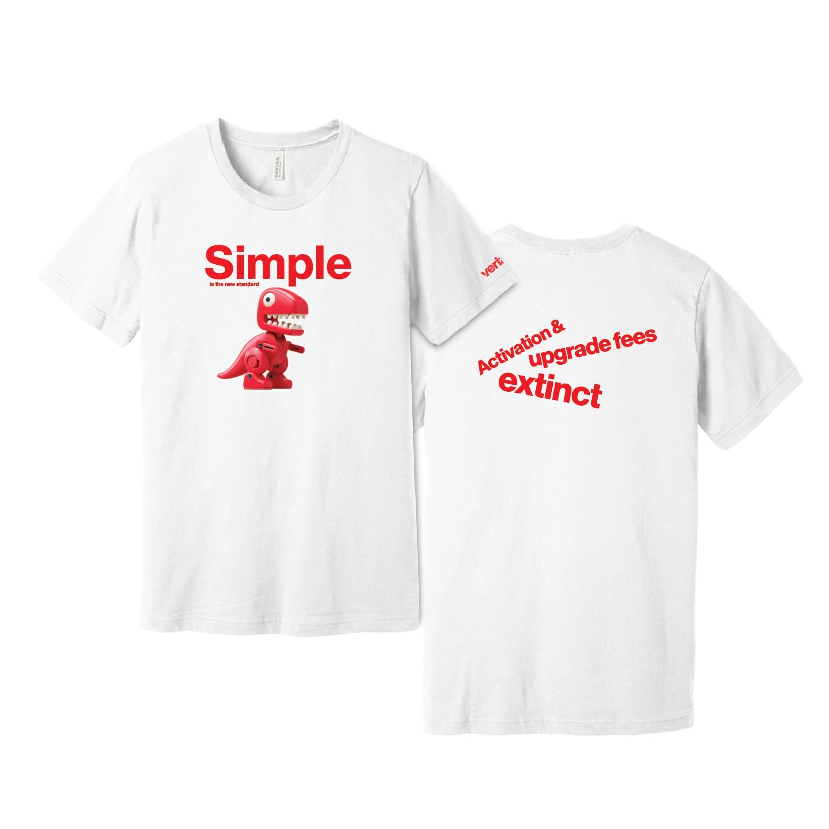 Simple is the New Standard Dino TShirt